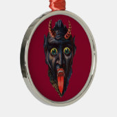 Krampus Metalen Ornament (Rechts)