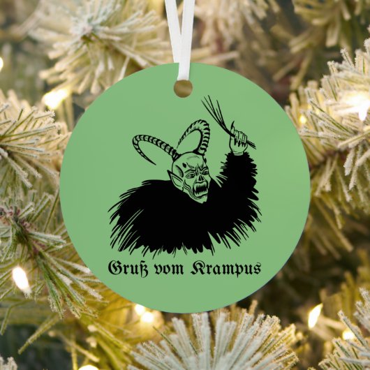 Krampus Metalen Ornament (Insitu)