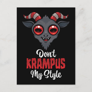 Krampus Mijn Stijl Niet Briefkaart