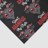 Krampus Mijn Stijl Niet Tissuepapier (Detail)
