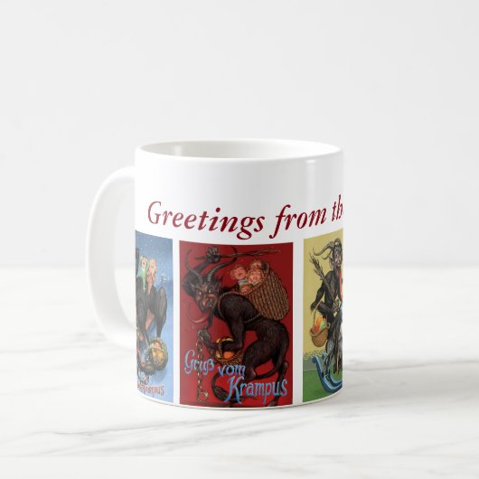 Krampus Mok (Voorkant links)