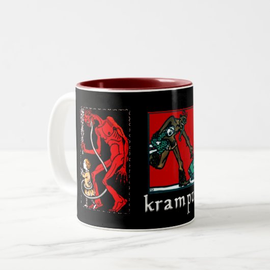 Krampus Mok (Voorkant links)