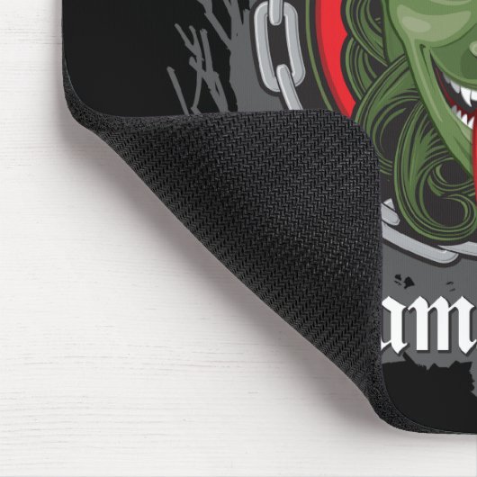 Krampus Mousepad Muismat (Hoek)
