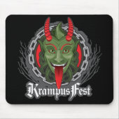 Krampus Mousepad Muismat (Voorkant)