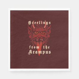 Krampus Napkins Servet