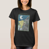 KRAMPUS NAUGHTY LIST, CHRISTMAS T SHIRT Customize (Voorkant)