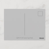 KRAMPUS NAUGHTY LIST, SCARY CHRISTMAS VERHAAL BRIEFKAART (Achterkant)