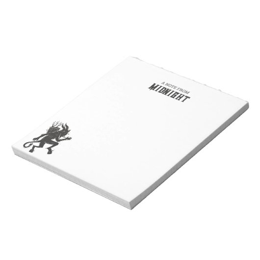 Krampus Notitieblok (Linkerzijde)