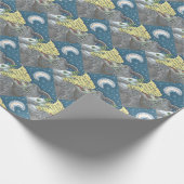 KRAMPUS ONDEUGEND LIJST Kerst wrapping papier (Hoek)