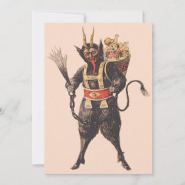 Krampus ontvoert kinderen met roeispaan