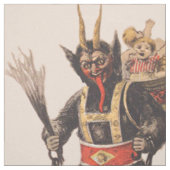 Krampus ontvoert kinderen met roeispaan stof (Swatch)