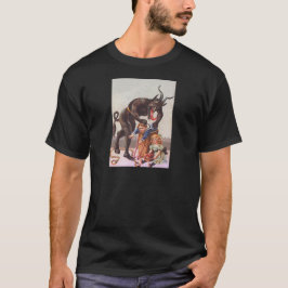 Krampus ontvoert kinderen t-shirt