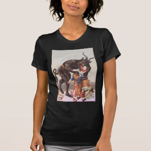 Krampus ontvoert kinderen t-shirt