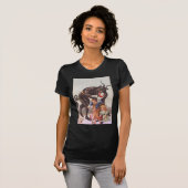 Krampus ontvoert kinderen t-shirt (Voorkant volledig)