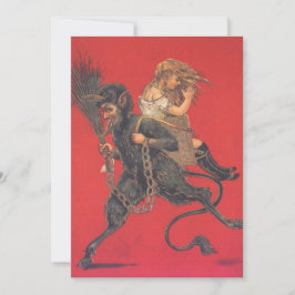 Krampus ontvoert meisje