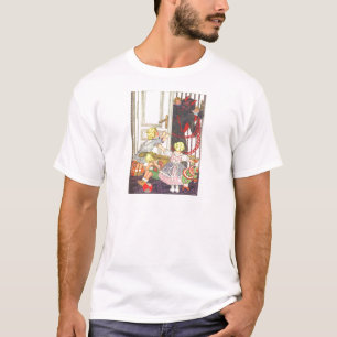 Krampus ontvoert stoute kinderen t-shirt