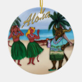 Krampus op Vacation Ornament (Voorkant)