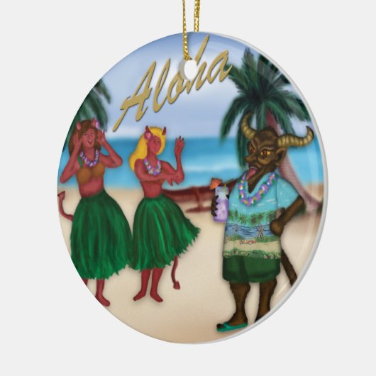 Krampus op Vacation Ornament (Links)