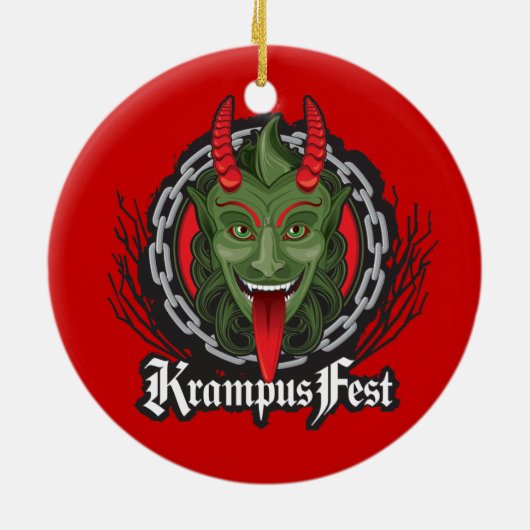 Krampus Ornament (Achterkant)