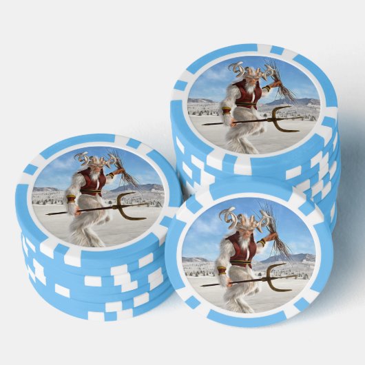 Krampus Poker Chips (Opstapeling)