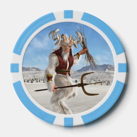 Krampus Poker Chips (Voorkant)