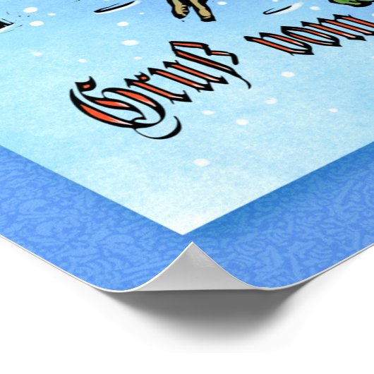 Krampus Poster (Hoek)