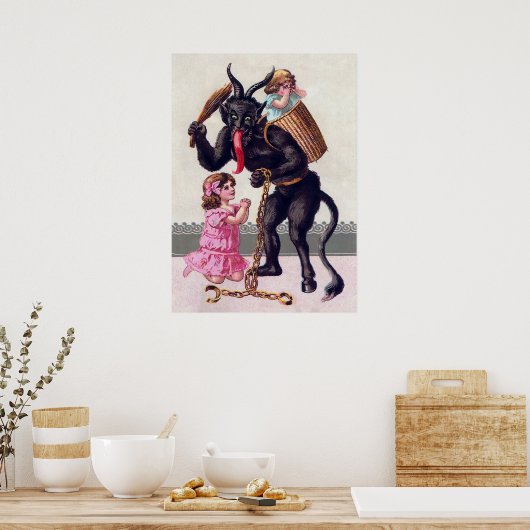 Krampus Poster (Keuken)