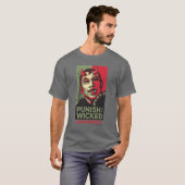 Krampus Punish the Wyed T-Shirt (Voorkant volledig)