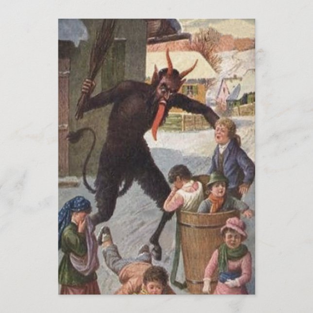 Krampus Punking Konting Children Winter (Voorkant)