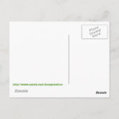 Krampus Punting Children Snow Briefkaart (Achterkant)