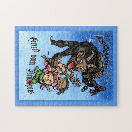Krampus Puzzle 252 stuks Legpuzzel (Horizontaal)
