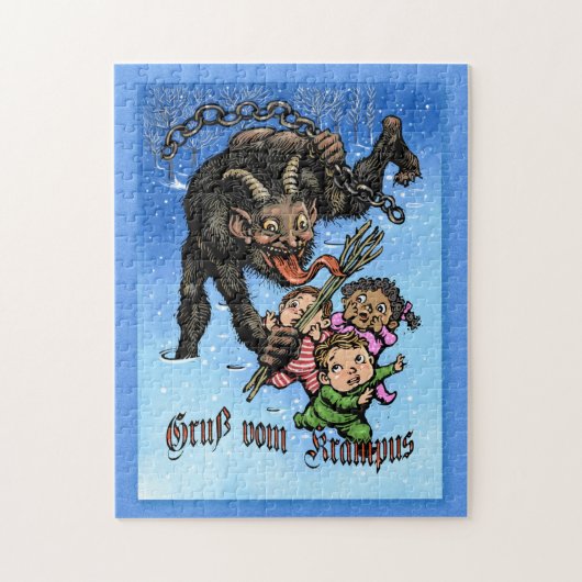 Krampus Puzzle 252 stuks Legpuzzel (Verticaal)