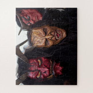 Krampus Puzzle für Kinder Legpuzzel