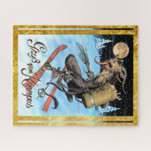 Krampus Puzzle Legpuzzel (Horizontaal)
