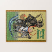 Krampus Puzzle Legpuzzel (Horizontaal)