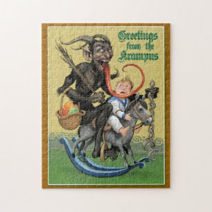 Krampus Puzzle Legpuzzel