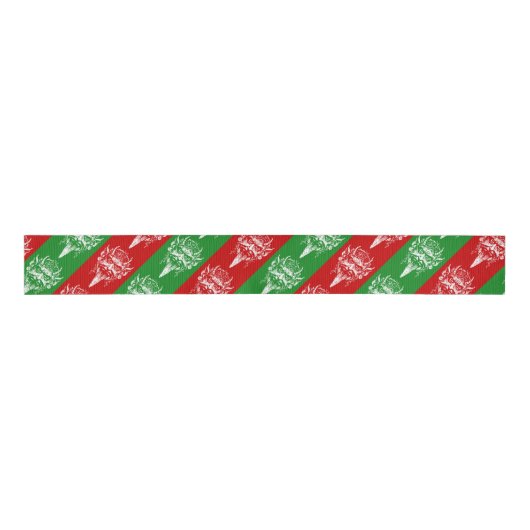 Krampus ribbon grosgrain lint (Voorkant)