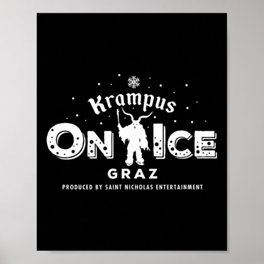 Krampus Run Graz Oostenrijk Poster (Voorkant)