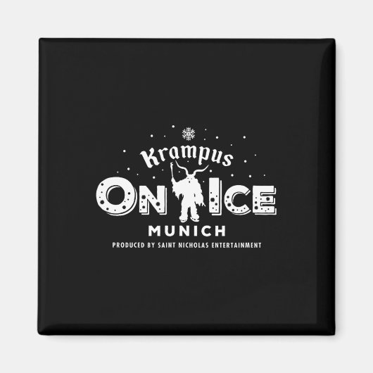 Krampus Run München Duitsland Magneet (Voorkant)