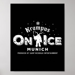 Krampus Run München Duitsland Poster