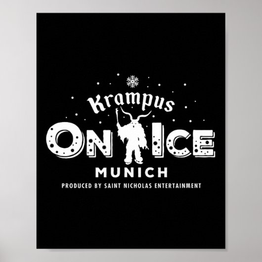 Krampus Run München Duitsland Poster (Voorkant)