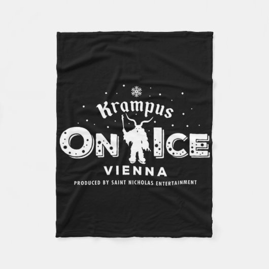 Krampus Run Vienna Oostenrijk Fleece Deken (Voorkant)