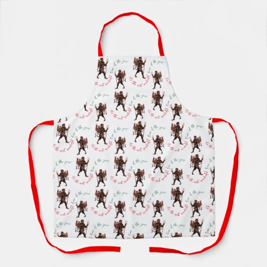 Krampus Schort (Voorkant)