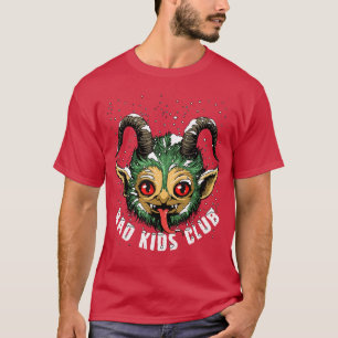 Krampus Slecht Club Germaanse Kerstmis Duivel Horr T-shirt