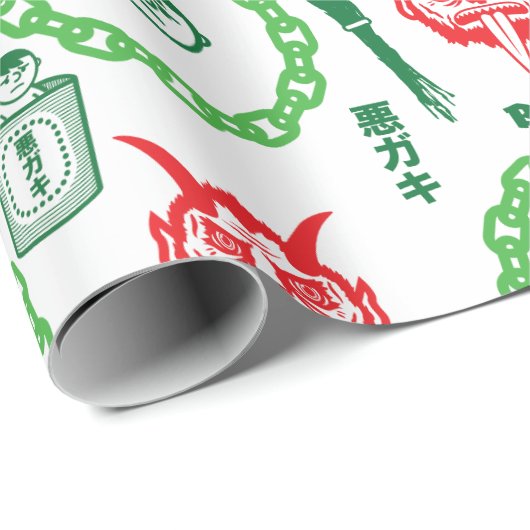 KRAMPUS: Slechte Kinderen Cadeaupapier (Rol Hoek)