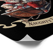 Krampus Sleigh Rides Poster (Hoek)