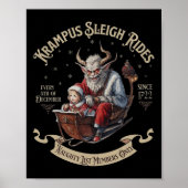Krampus Sleigh Rides Poster (Voorkant)