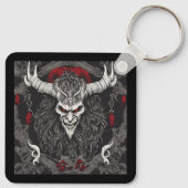 Krampus Sleutelhanger (Achterkant)