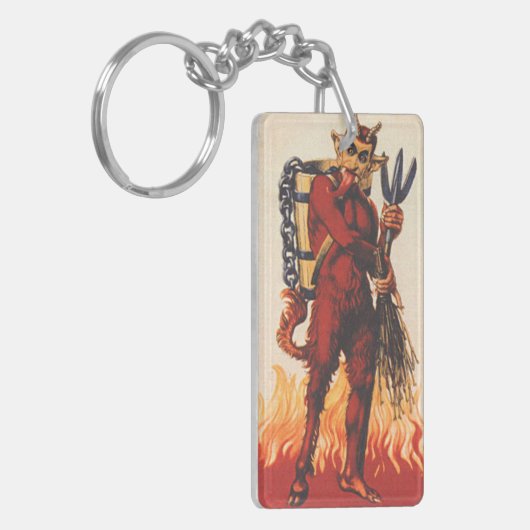 Krampus Sleutelhanger (Voorkant Links)