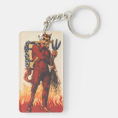 Krampus Sleutelhanger (achterkant)